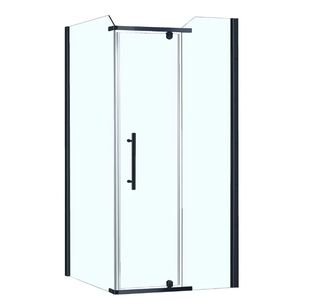 Душевой уголок Azario Edmonton (AZ-NNC1231 900 BLACK) (90х90х200 см) без поддона