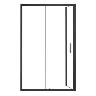 Душевой уголок Azario Milton (AZ-ND1131-L 1200 BLACK) (120х80х200 см) без поддона