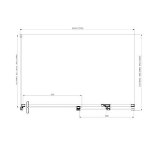 Душевой уголок Azario Vancouver (AZ-NKF1131-L 900) (120х90х200 см) без поддона
