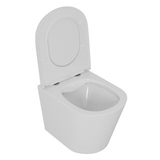 Унитаз подвесной D&K Venice (DT1026016) безободковый сиденье микролифт