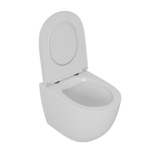 Унитаз подвесной D&K Matrix (DT1396016) безободковый сиденье микролифт