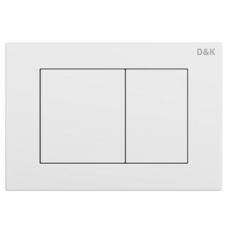 Инсталляция для подвесного унитаза D&K (DI8640116) с белой клавишей