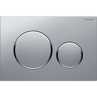 Инсталляция для унитаза Geberit Duofix Sigma 20 111.300.00.5 + 111.815.00.1 + 115.882.JQ.1 с кнопкой смыва, матовый хром/хром
