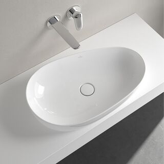 Раковина накладная Villeroy & Boch Antao 4A7465R1 CeramicPlus (650х400 мм)