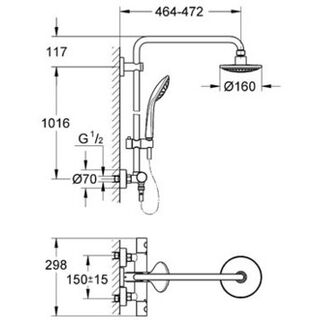 Душевая система Grohe Euphoria 27296001