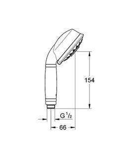 Душевая лейка Grohe Relexa Rustic 27123000