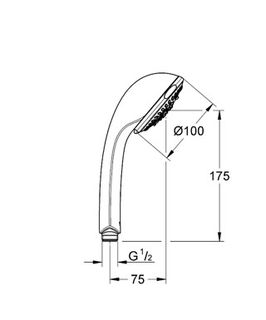 Душевая лейка Grohe Relexa 28795000