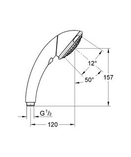 Душевая лейка Grohe Movario 28390000