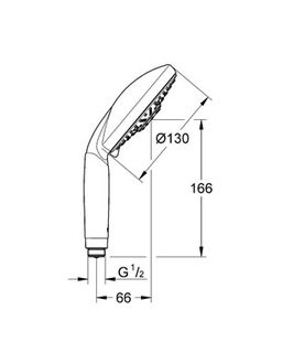 Душевая лейка Grohe Rainshower 28764000