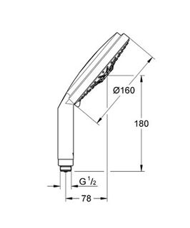 Душевая лейка Grohe Rainshower 28756000
