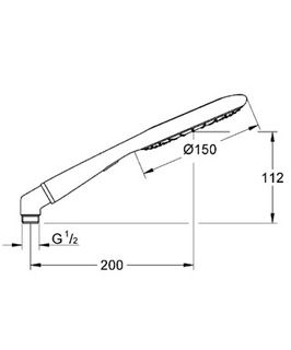 Душевая лейка Grohe Rainshower Icon 27276000
